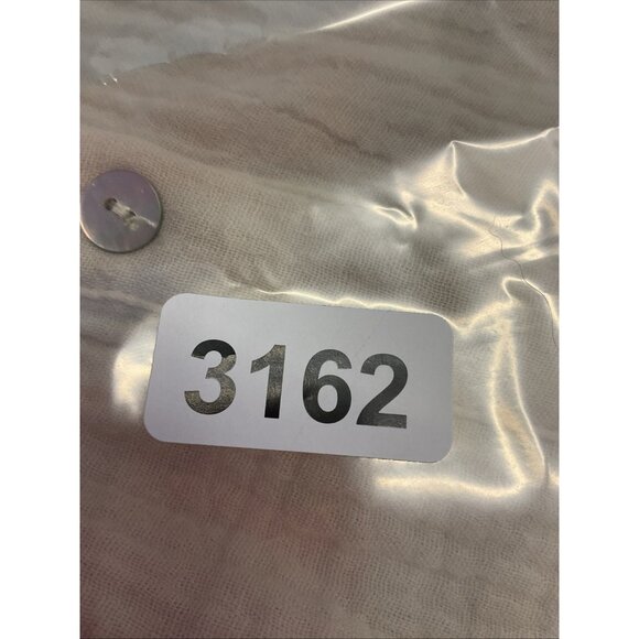 Anthropologie DREW Gauze tank Ivory midi dress size LG flowy lightweight neutral - Picture 11 of 11